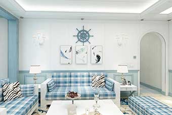 宿州地中海风格-客厅