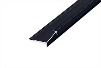 宿州航空纤维墙咔铝合金阳角线（哑黑氧化）