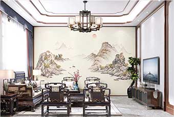 宿州森佰汇航空纤维墙咔（巴山蜀水）