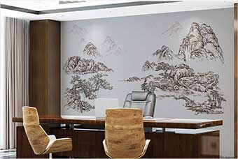 宿州森佰汇航空纤维墙咔（山水之间）