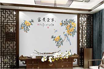 宿州森佰汇航空纤维墙咔(富贵荣华)